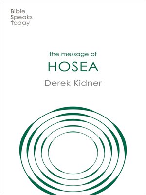 cover image of The Message of Hosea